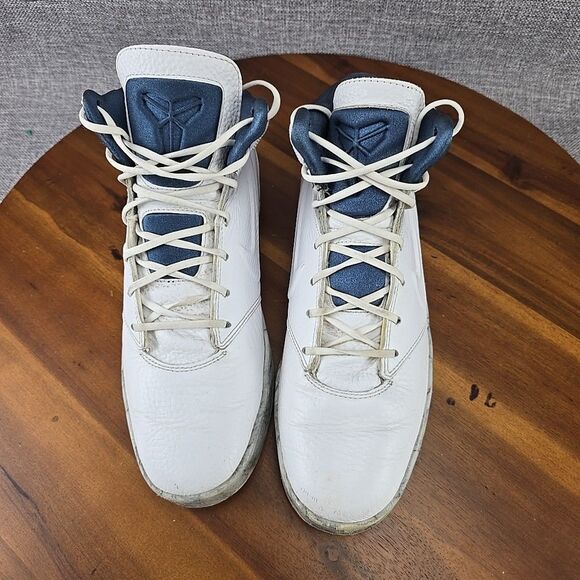 Nike Kobe 9 NSW Lifestyle \'Marble\'White Blue Size 8.5 630774-100 Basketball Shoe main image 6